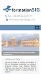 Mobile Screenshot of formationsig.com